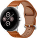 Correa cuero con hebilla Google Pixel Watch 4 - 41mm (marrón)