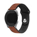Bracelet cuir hybride Samsung Galaxy Watch 4 Classic 42mm (marron)