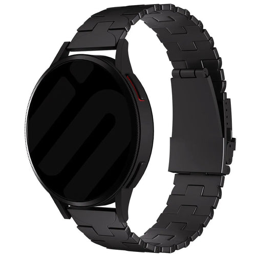 Bracelet titane papillon Oppo Watch X3 (noir)