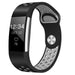 Correa deportiva Fitbit Charge 2 (negra/gris)