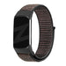 Bandz Fitbit Charge 6 Nylon Loop-Armband (Schwarz mix)