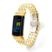 Correa de acero dragón Fitbit Charge 5 (oro)