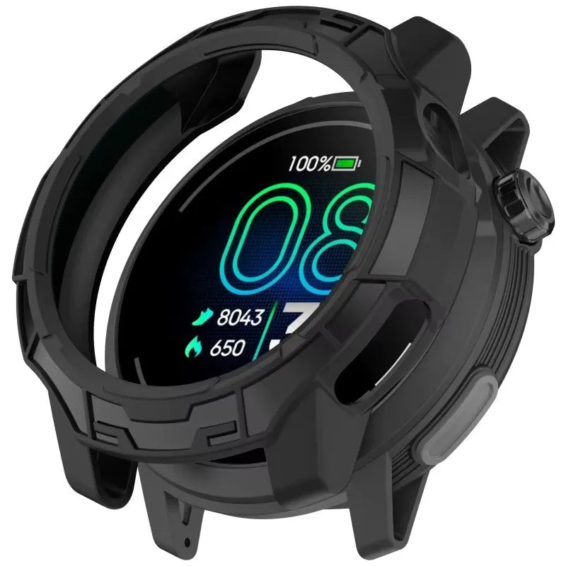 Coros Pace Pro robustes TPU Hülle (Schwarz)