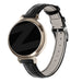Bandz Bracelet cuir effet crocodile Zenwatch Lily (noir)