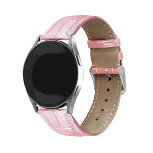 Amazfit GTS 4 Crocodile Leather Grain Strap (Pink)