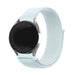 Samsung Galaxy Watch 4 44mm nylon bandje (licht cyaan)