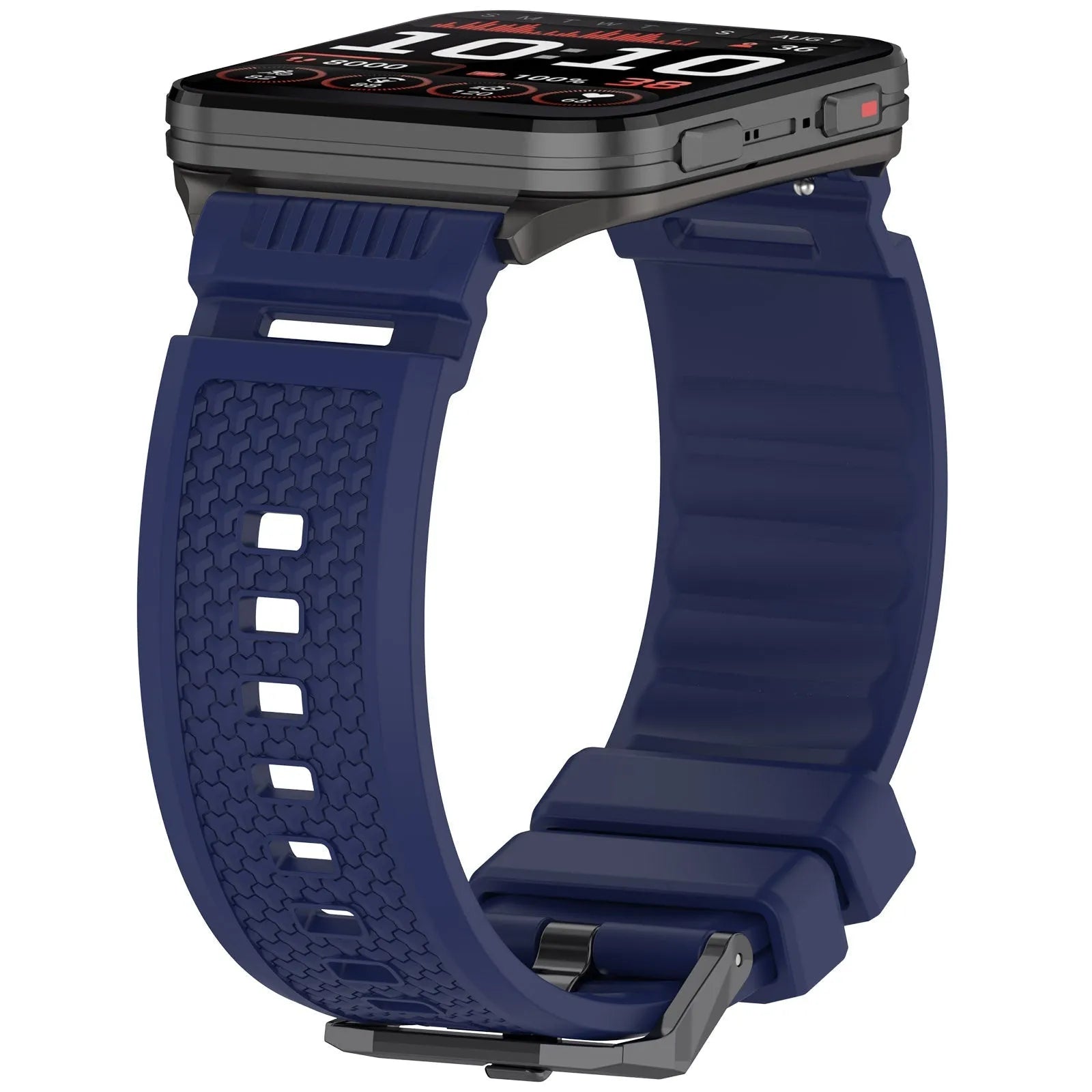 Coros Apex 4 - 46mm Silicone Strap (Dark Blue)