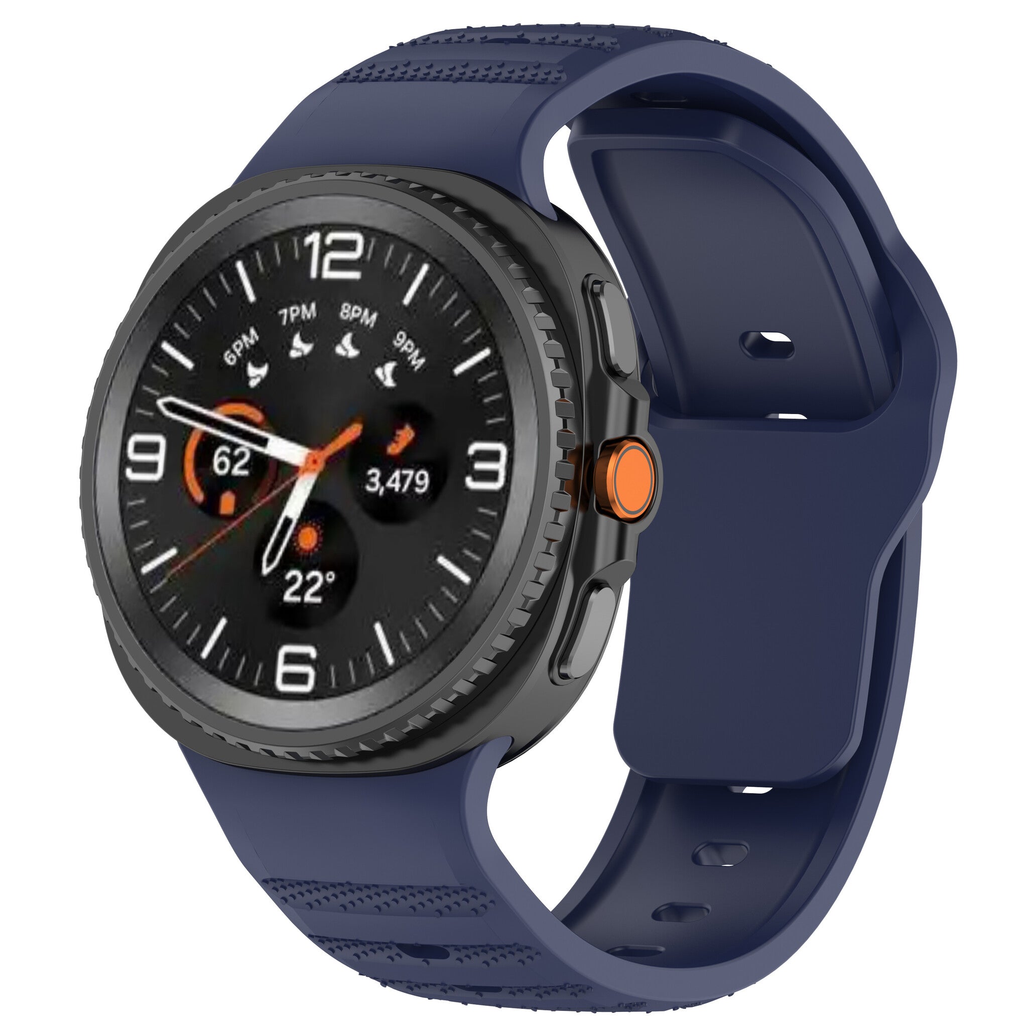 Correa silicona Outdoor Samsung Galaxy Watch 9 - 40mm (azul oscuro)