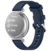 Pebble Round 2 - 14mm Klassisches Silikonarmband (Dunkelblau)