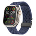 Apple Watch siliconen air bandje met P-Buckle (donkerblauw)