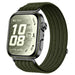Huawei Watch Fit 5 Pro ultradunne nylon band (donkergroen)