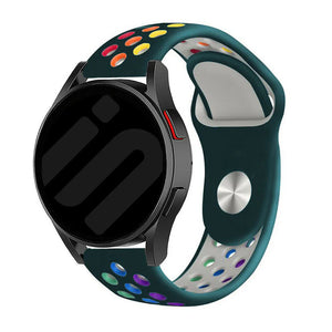 Withings ScanWatch 2 - 42mm sport bandje (dennengroen/kleurrijk)