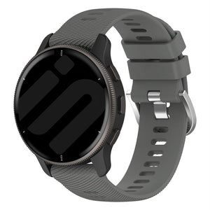 Bracelet silicone Garmin Approach S40 (gris foncé)