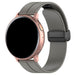 Bracelet silicone D-buckle Samsung Galaxy Watch 3 41mm (gris foncé)