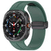 Samsung Galaxy Watch Ultra sport band met D-buckle (donkergroen)