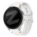 Bandz Bracelet silicone ondulé Garmin Forerunner 165 (blanc)