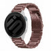 Garmin Forerunner 165 Stahlarmband (Bronze-Braun)