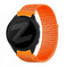 Bandz Garmin Forerunner 165 Nylon Loop Armband (Orange)