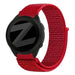 Bandz Bracelet nylon Loop Garmin Forerunner 165 (rouge)