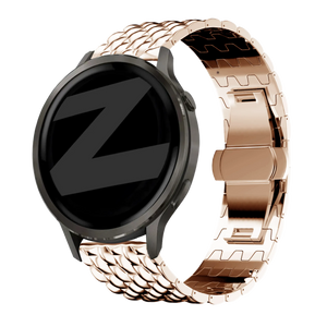 Bandz Garmin Approach J1 Steel Strap 'Dragon' (Rose Gold)