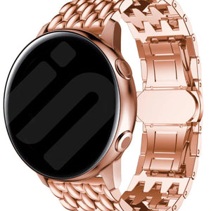 Withings ScanWatch 2 - 42mm stalen draak bandje (roségoud)