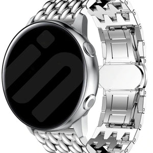 Correa acero 'Dragon' Amazfit Bip 5 (plateado)
