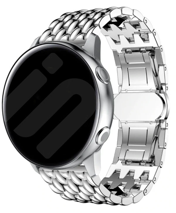 Correa acero 'Dragon' Amazfit Bip 5 (plateado)