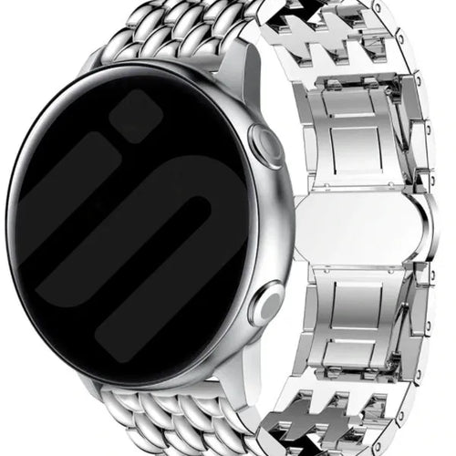 Bracelet dragon acier Oppo Watch X3 (argent)