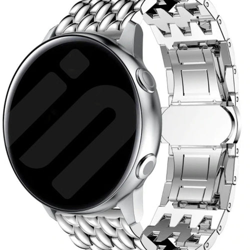 Correa acero 'Dragon' Amazfit Active 2 (plateado)