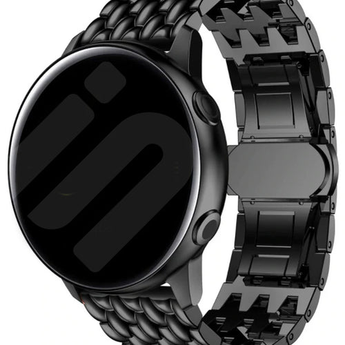 Correa acero 'Dragon' Amazfit Bip 5 (negro)
