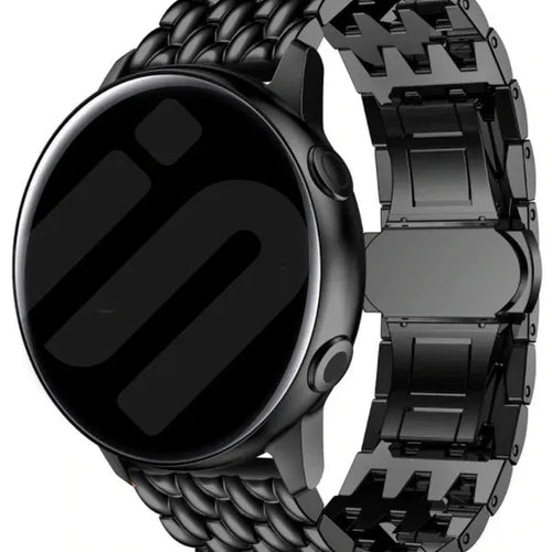 Bracelet dragon acier Oppo Watch X3 (noir)