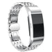 Bracelet acier dragon Fitbit Charge 4 (argent)