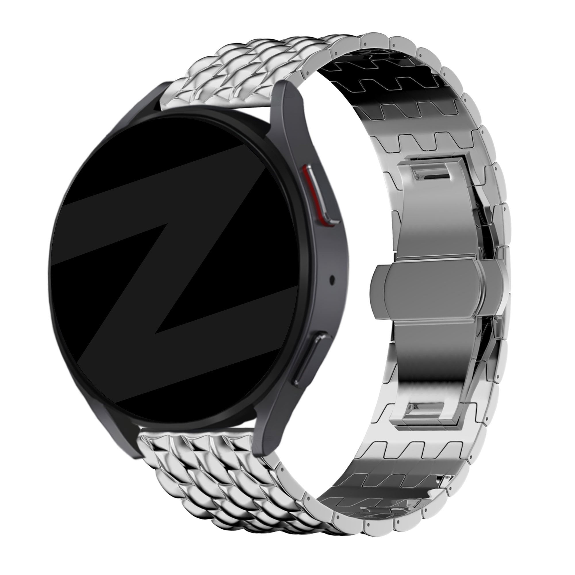 Bandz Garmin Venu SQ 2 Stahlarmband 'Dragon' (Silber)