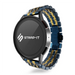 Polar Ignite duo stalen schakel band (blauw/goud)