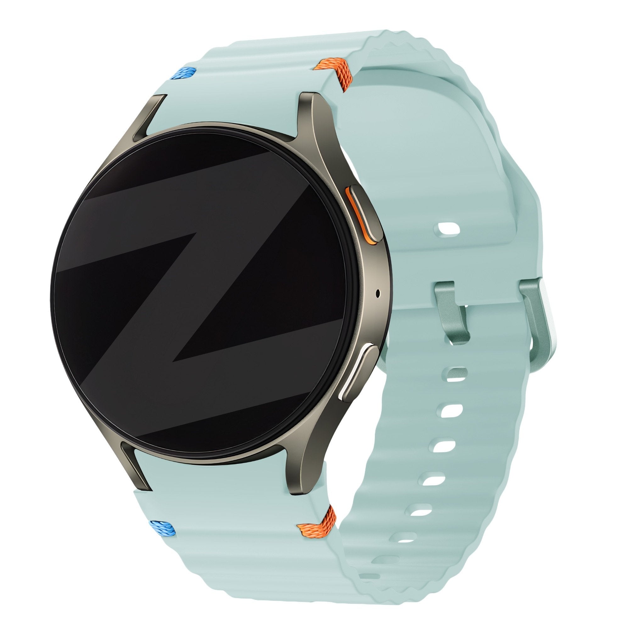 Bandz Samsung Galaxy Watch 6 - 40mm Wave Armband 'Easy Fit' (Mintgrün)