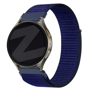 Bandz Huawei Watch GT 5 Pro - 46mm Nylon Strap 'Easy Fit' (Blue)