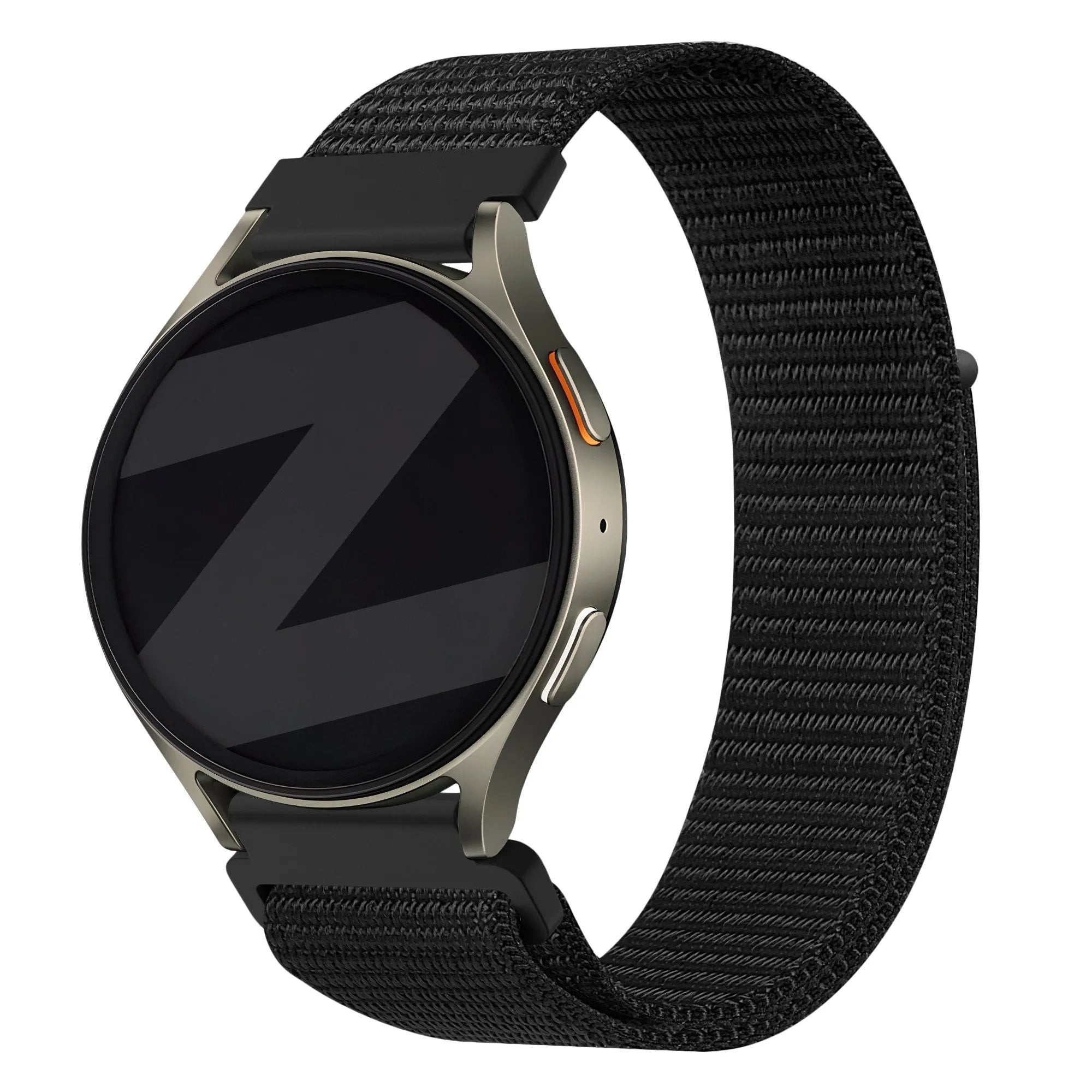 Bandz Amazfit GTR 4 Nylon Strap 'Easy Fit' (Black)