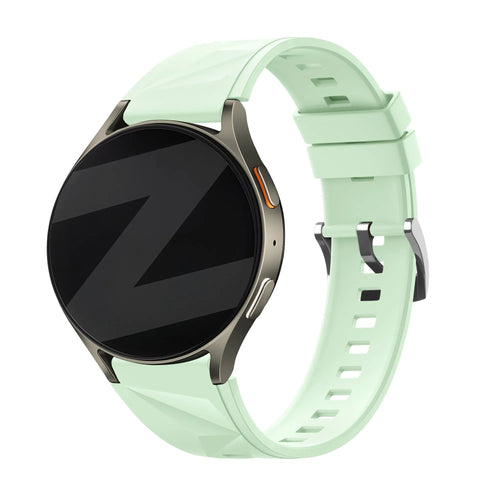 Bandz Bracelet silicone 'Easy Fit' Fossil Gen 5e - 42mm (vert clair)