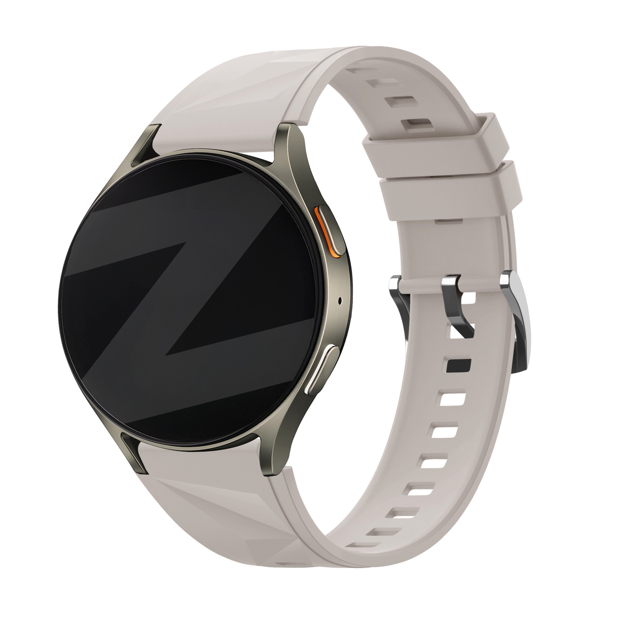 Bandz Withings Steel HR - 36mm Silikonarmband 'Easy Fit' (Polarstern)