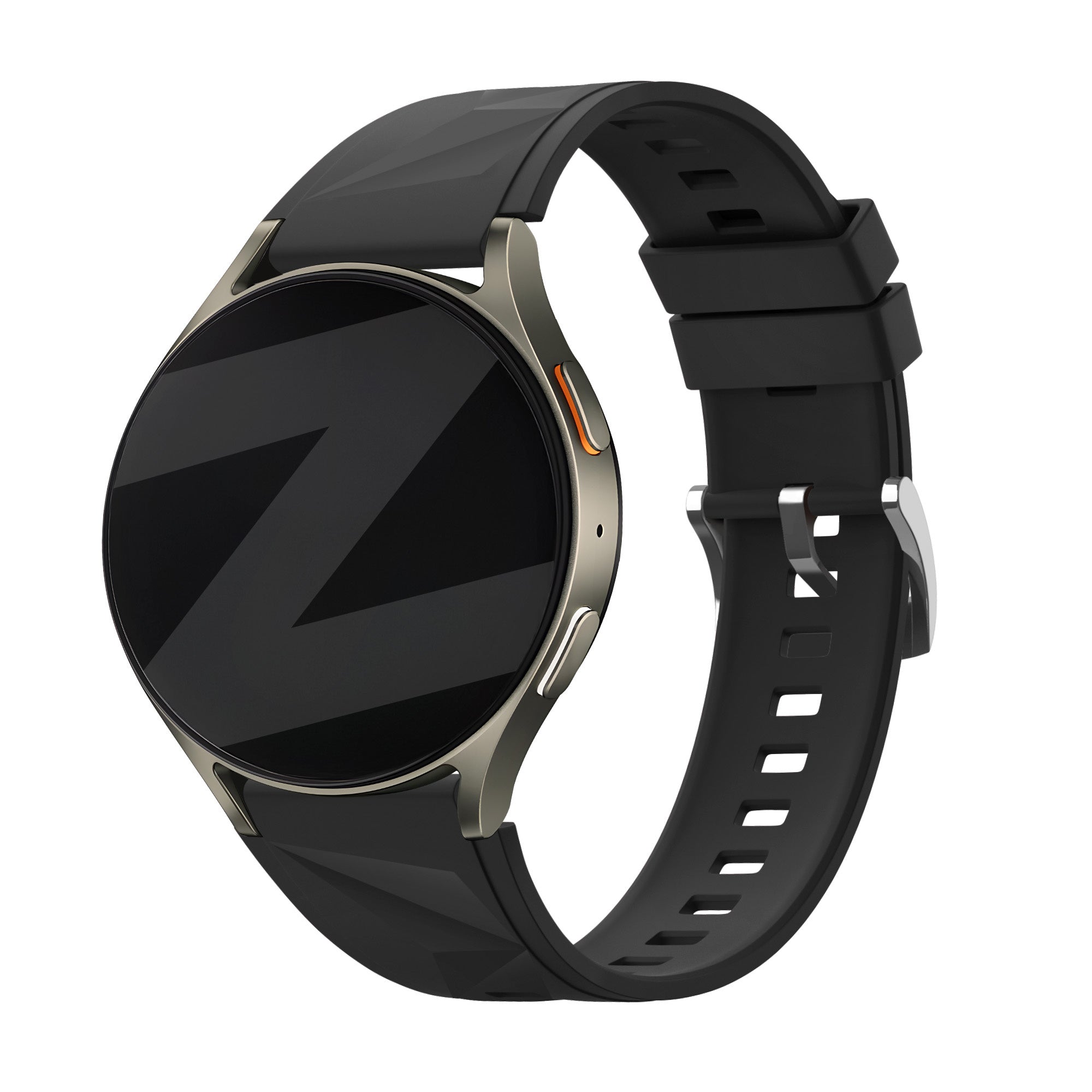 Bandz Huawei Watch GT 4 - 41mm Silikonarmband 'Easy Fit' (Schwarz)