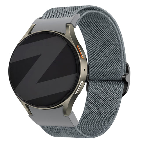 Bandz Bracelet elastique 'Easy Fit' Samsung Galaxy Watch 5 Pro (bleu/gris