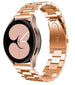 Bracelet acier Samsung Galaxy Watch 4 40mm (or rose)