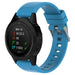 Garmin D2 Mach 2 - 47mm Glänzendes Silikonarmband (Hellblau)