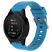 Correa de silicona brillante Garmin Quatix 5 / 6 / 7 (azul claro)