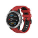 Garmin Quatix 3 / 6x / 7x Solar sport gesp band (rood/zwart)