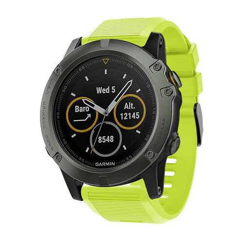 Garmin Descent MK2(i) Silikonarmband (Hell Grün)