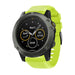 Garmin Quatix 3 / 6x / 7x Solar siliconen bandje (lichtgroen)