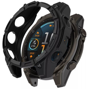 Garmin Fenix 8 - 47mm AMOLED robustes TPU Hülle (Schwarz)