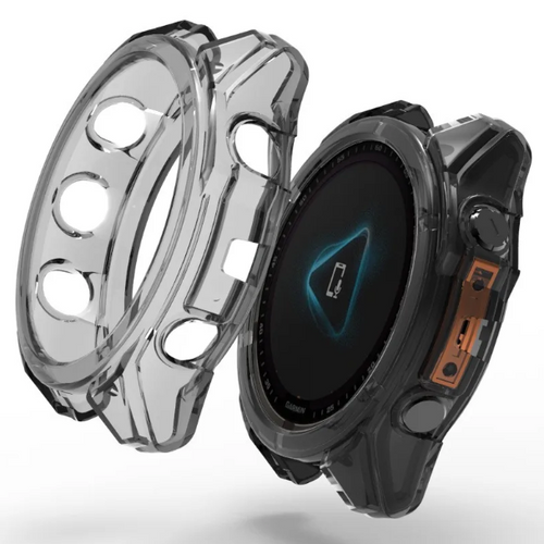Garmin Fenix 8 - 51mm TPU Case (Transparent-Black)