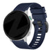Bandz Bracelet silicone à boucle Garmin Forerunner 970 (bleu foncé)